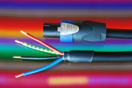 Speakon to Bare End 4 x2.5mm