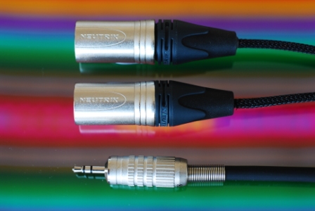 Stereo Mini Jack to 2 x XLR Male 