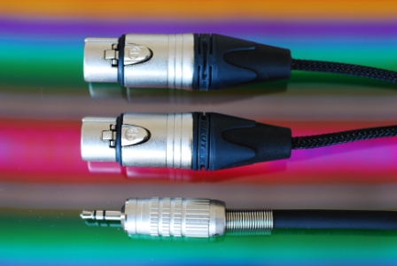 Stereo Mini Jack to 2 x XLR Female 