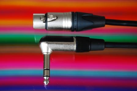 Balanced Right Angled Jack to XLR Female 