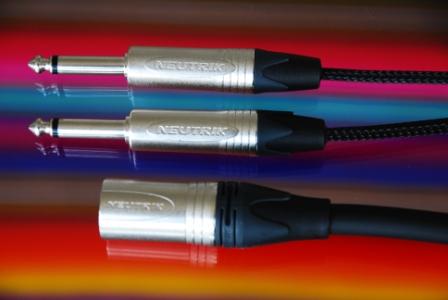 XLR Male to 2 x Mono Jacks   